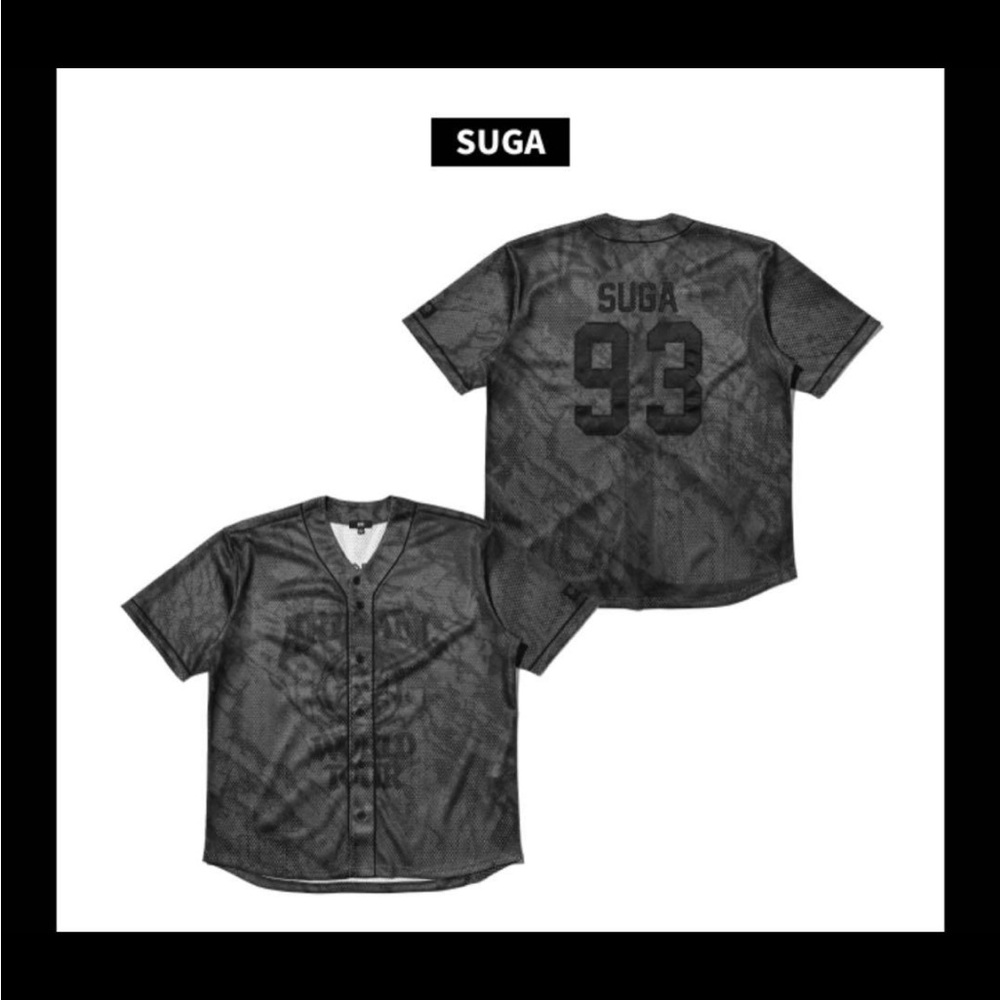 BTS Arirang Merch | Suga Jersey M/L